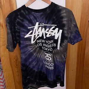 Stussy tie dye shirt